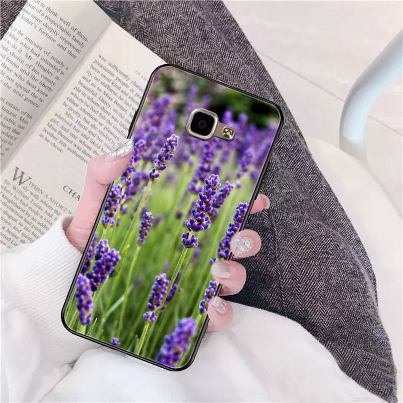 Lavender Purple flowers Phone Case for Samsung Galaxy A 51 30s a71 Soft Silicone Cover for A21s A70 10 A30