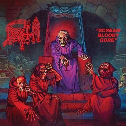 Arborescence Vinyl Lp - Relapse - Scream Bloody Gore - Gekleurd Vinyl - Rood, Paars, Wit
