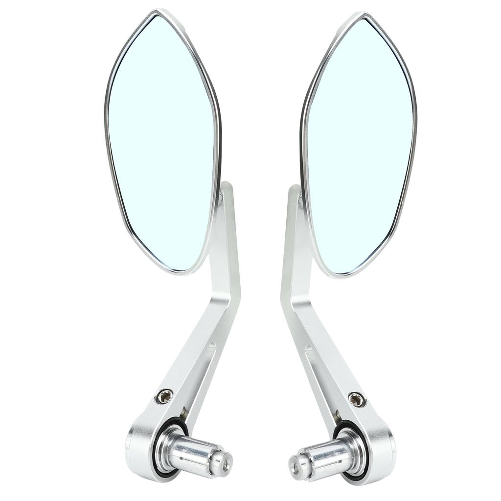 2pcs 22mmCelsius0.87in Motorcycle Mirro Handlebar Side Mirror Replacement for SU UKI 250R R600 R750
