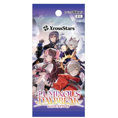 Xross Stars Booster Pack 1: Luminous Daybreak (1 unopened box)