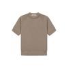 Essentials Crew Neck Pullover Short Sleeve Sweatshirt Men Sweatshirt Heather-Grey FOG-SS22-368