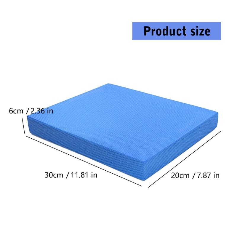Balance Pad Compacts Size Training Pad for Fitness Rehabilitation Training Multiple Color Option Exercise Fitness Mat