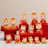 Year of the Horse Mascot Baby Horse Zodiac New Year Ornament Desktop Decoration Small Horse Cartoon Doll