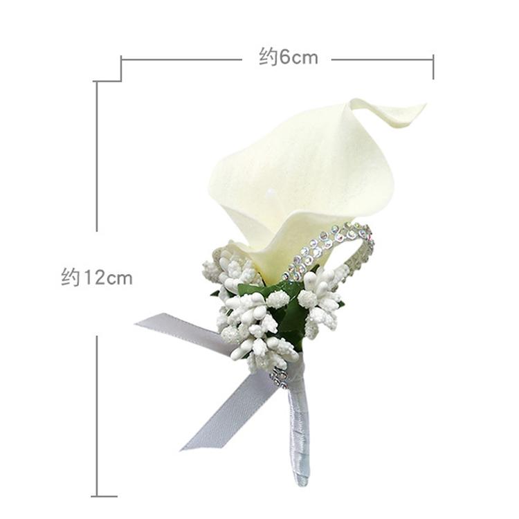Fashion Groom Boutonniere Wedding Corsage Flower Pins Brooches Mens Lapel Pin Custom