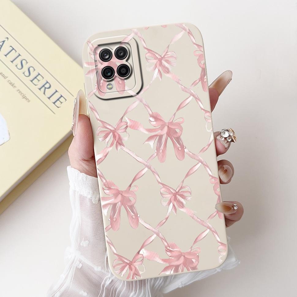 For Samsung Galaxy A12 Case Cute Cats Butterfly Soft Silicone Phone Cases For Samsung A12 A 12 GalaxyA12 ShockProof Back Cover