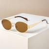 Arc de Triomphe Oval Sunglasses: 2025 French Retro Style for Women