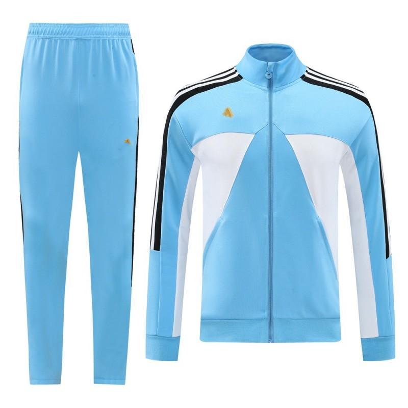 AJ Tracksuit Set Long Zip Football Training Suit No Team Men Women Sportswear