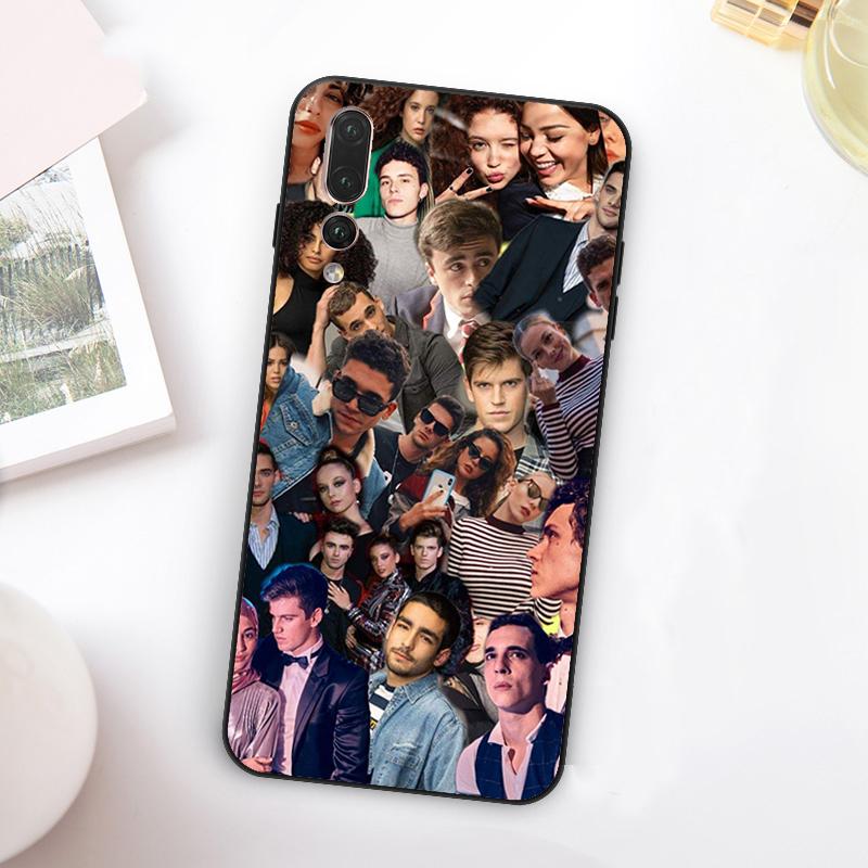

Elite TV Series Poster For Huawei Nova Y60 Y70 Y90 Y72 Y73 Y61 Y91 7i 8i 11i 12i 12s 9 10 SE P20 P30 P40 Lite Case Huawei Nova Y61