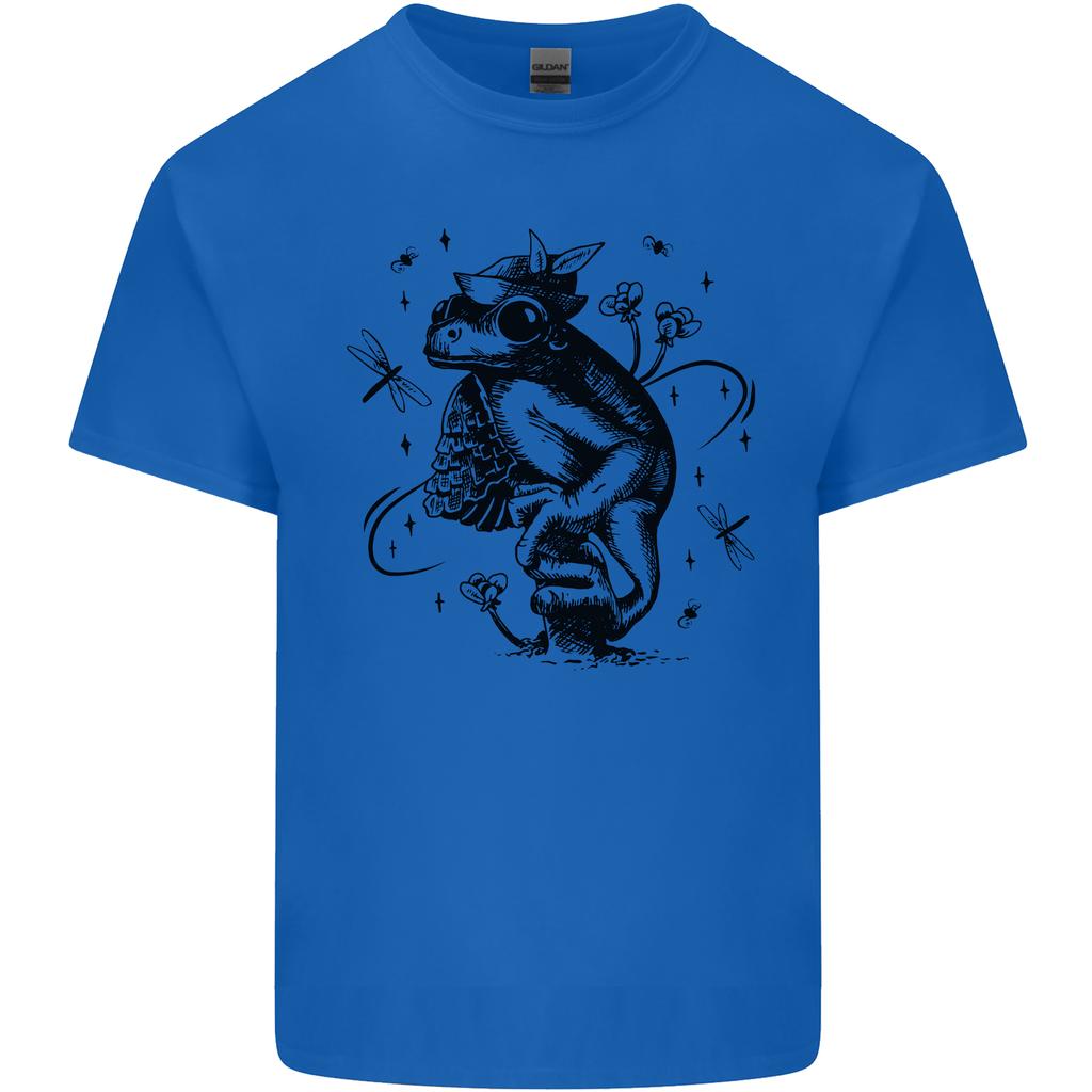 A Frog on a Mushroom Unisexs Light Cotton TShirt