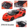 GCD2 Bburago 1:18 Ferrari SF90 XX Stradale 296GTB FXXK EVO SF90 SP1 MONZA racing model simulation car model alloy car toy collection