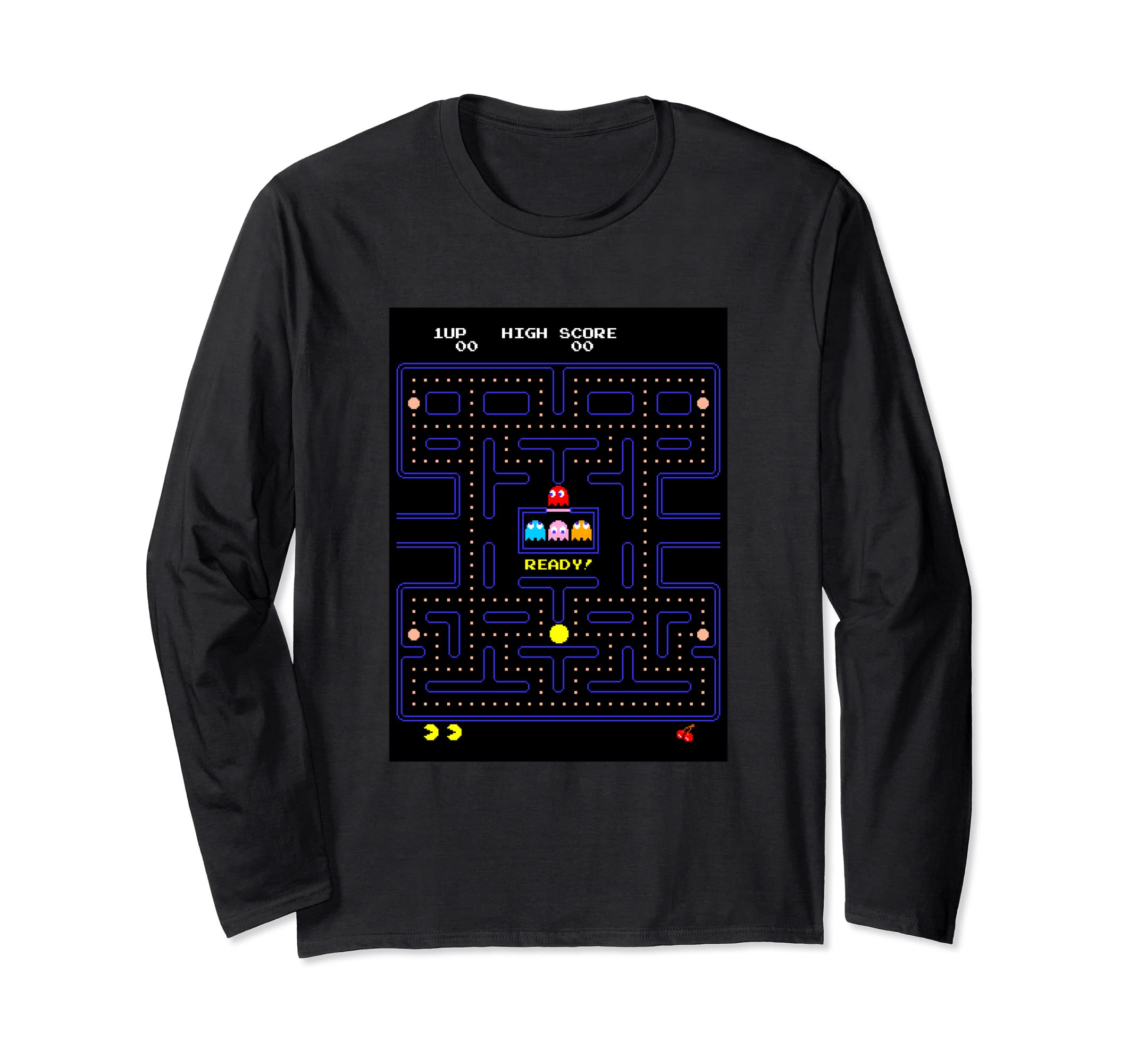 

Футболка с длинным рукавом Pac-Man