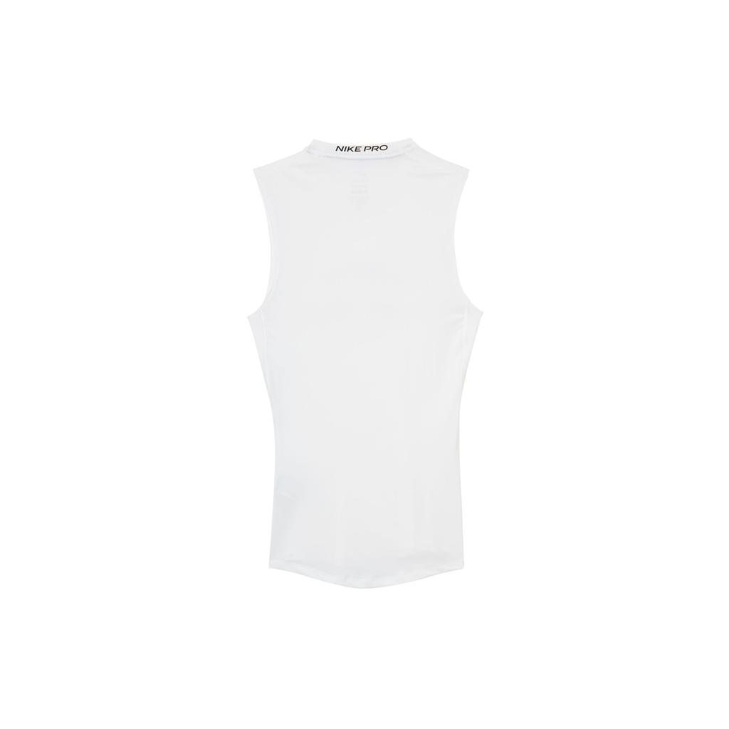 Nike Pro Dri-FIT Solid Quick-Dry Compression Sleeveless Training T-Shirt Men tops White FB7915-100