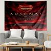 Arsenal F.C Print Tapestry, Lightweight Wall Hanging, for Bedroom, Dorm, Living Room, Home Art Decor - Birthday Christmas Gift for Friends