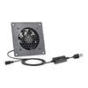 1pc 80mm USB Fan With Temperature Control Multiple Speeds For Router Cabinet Cooling Power Tools Airflow Control Fan Tools
