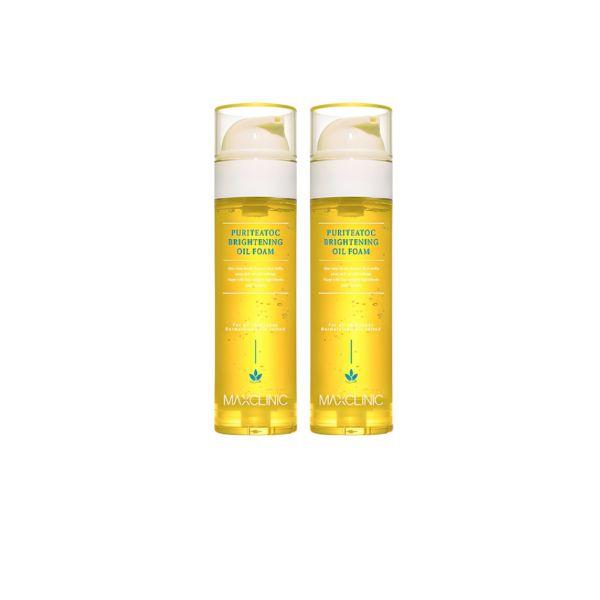 Maxclinic Purity Tok Brightening Oil Foam 110g Option: 1pc / 2pcs Set