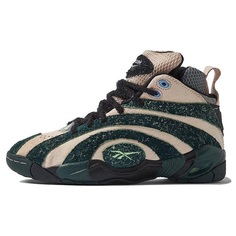 Reebok Brain Dead X Shaqnosis Unisex Soft Ecru Core Black Dark Forest GX9600 EU 41