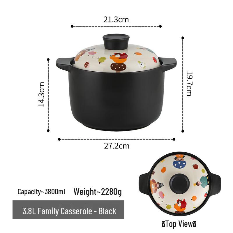 Zhishen High Temperature Ceramic Casserole Pot