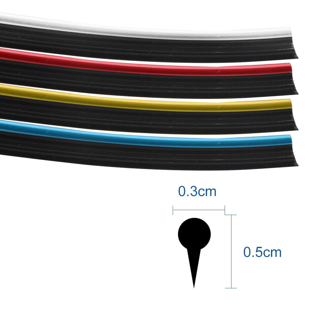 Innenverkleidungen Zierleiste Schutzleiste Autotür Dekorleiste Armaturenbrettkante 3 Meter Kantenaufkleber