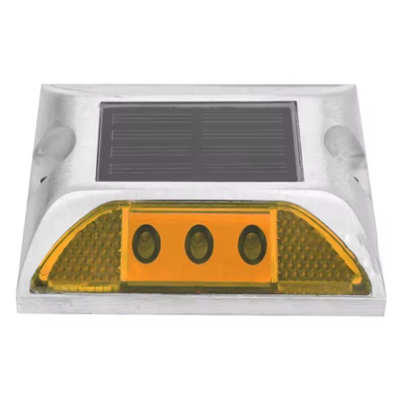 Feb.Ground Marker Lights Double-Sided Warning Light Cast Aluminum Road Stud Lights At Night