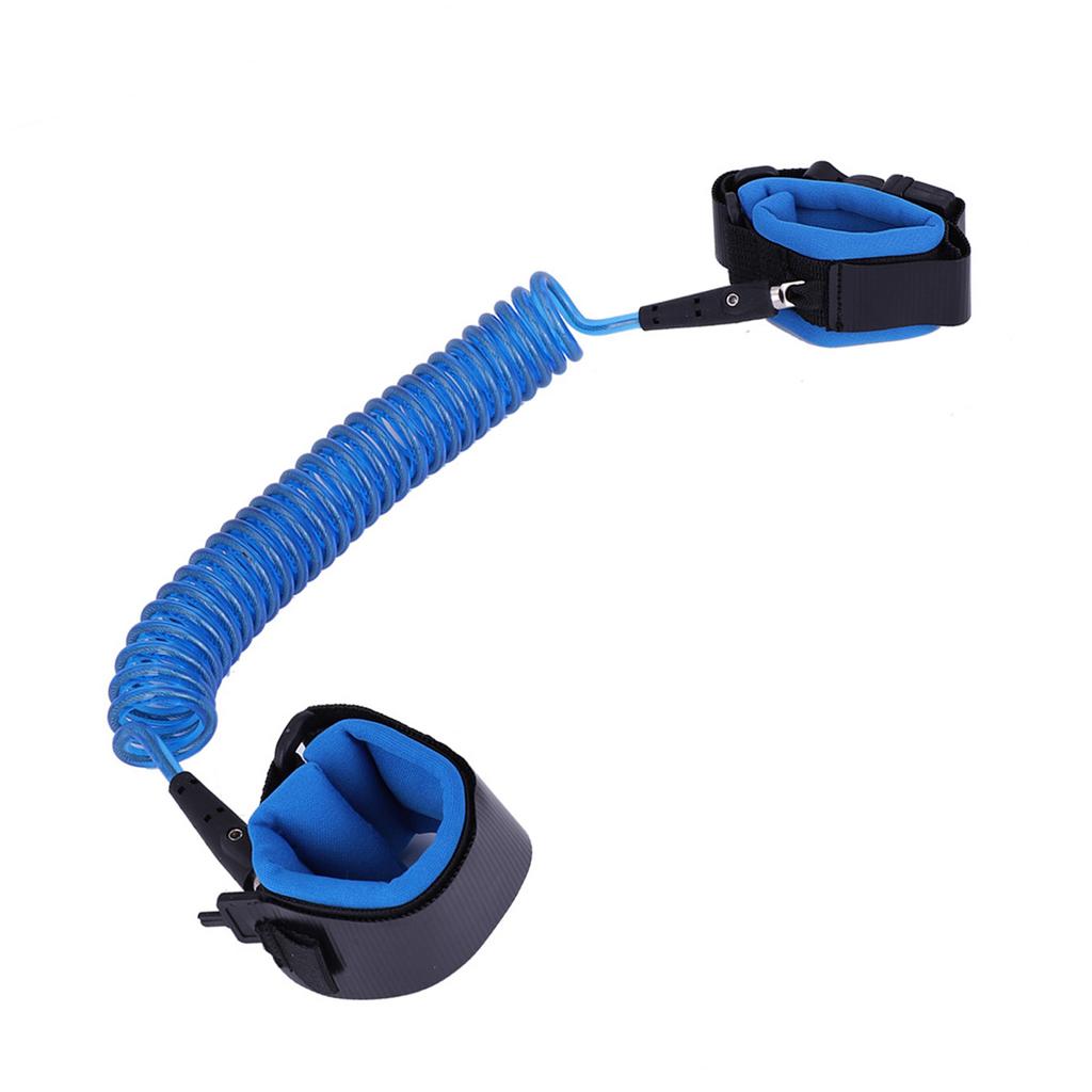 2.5M Baby Kids Anti Lost Wrist Leash with   Key Lock Child Toddler Harness Wristband(Blue)