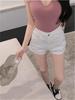 Spicy Girl High-Waist Slimming Denim Shorts - Summer Korean Style 2025