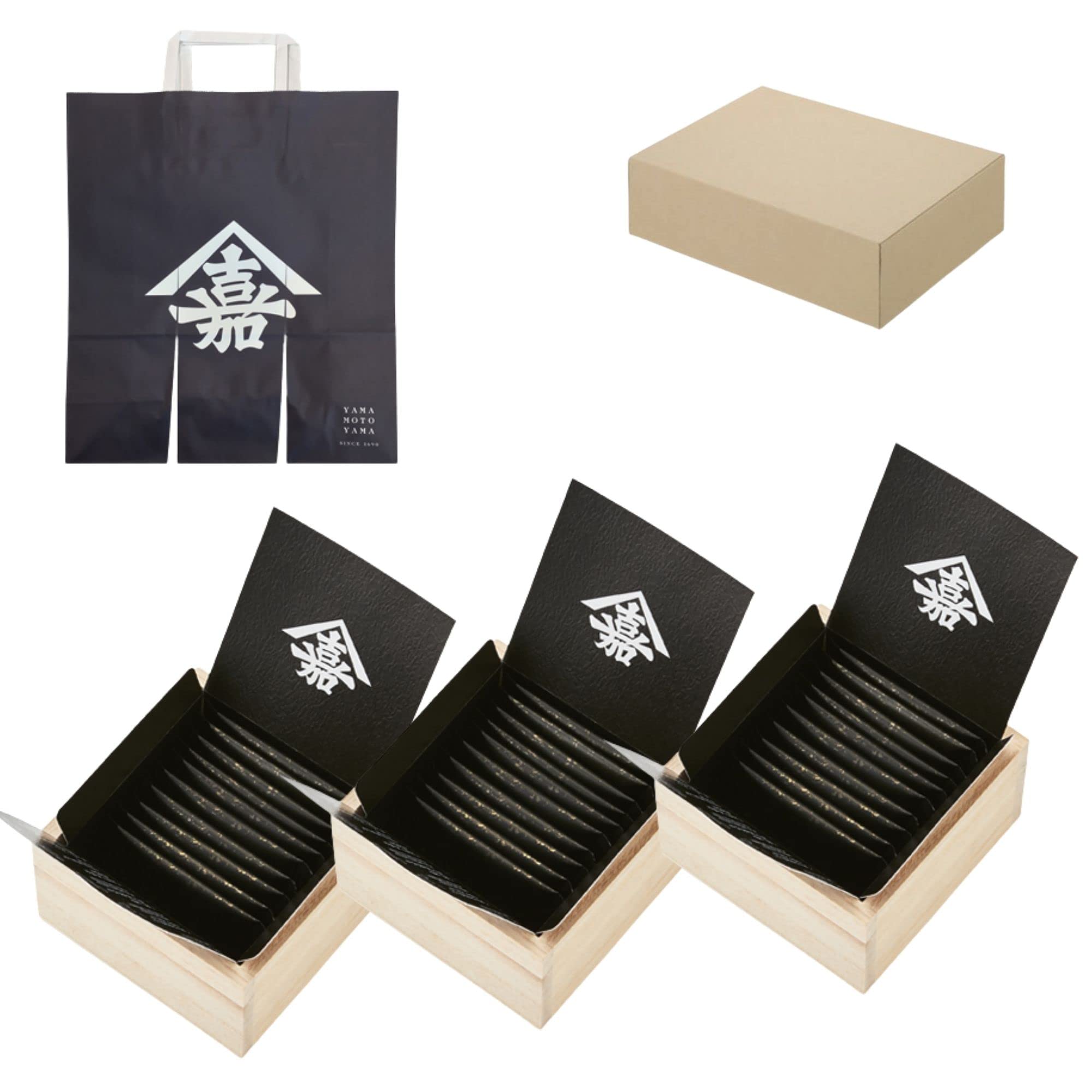 

Премиальные рисовые крекеры нори Yamamotoyama 10 штук по 3 с фирменной сумкой. Идеально в качестве подарка или Рекомендовано от и Кремовый идеально в качестве подарка для Уважения