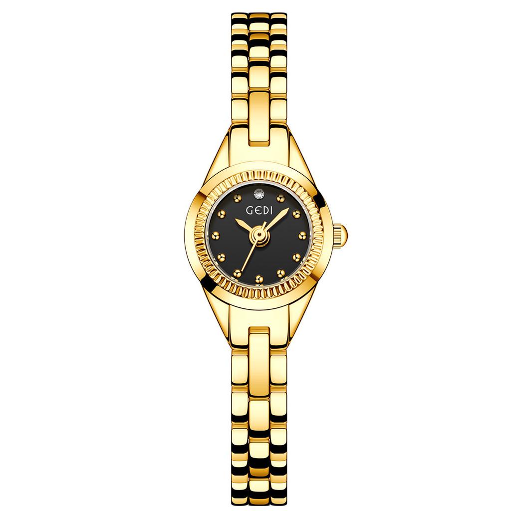 Womens Minimalist Quartz Watch With Stainless Steel Band And Elegant Look For Casual Daily Wear
