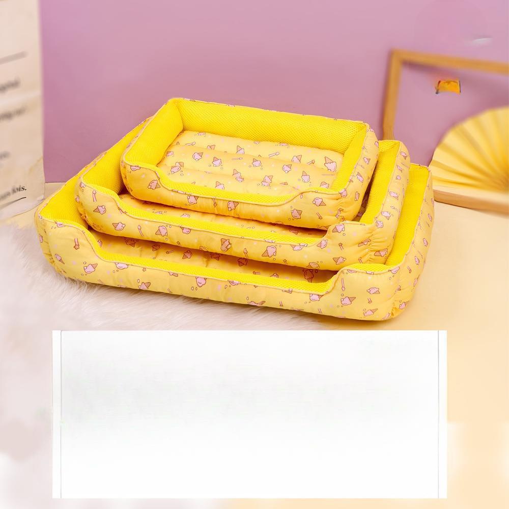 Cușcă de vară pentru pisici, cușcă pentru animale de companie, pat universal pentru animale de companie pentru toate cele patru sezoane, câine mic, Teddy, Corgi, dormit, accesorii pentru animale de companie