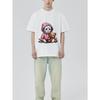 Black T Shirt With Jason Voorhees And Teddy Bear Graphic For Casual Wear