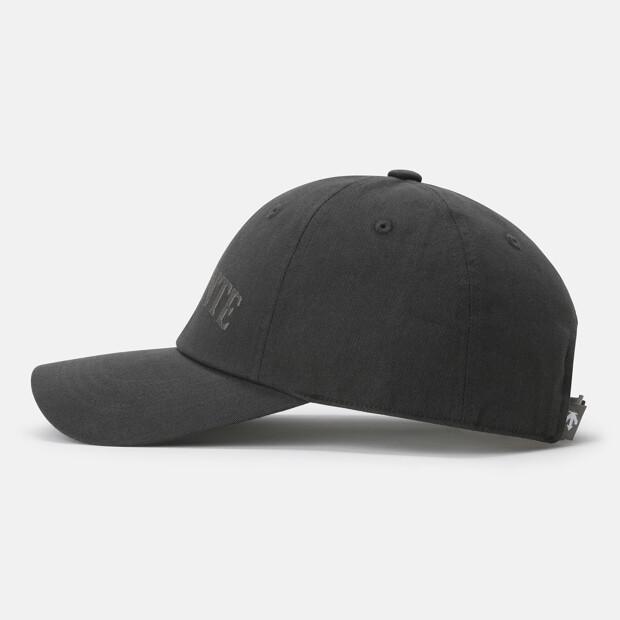 DESCENTE Wording Embossed Logo Ball Cap Dark Gray Sr323Ucp70