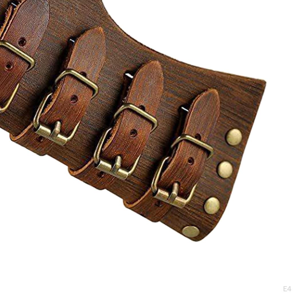 Halloween Universal Sword Frog Medieval Leather Belt for Cosplay Knight Costume