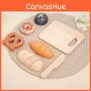 Funny Simulation Wooden Velcro Bread Cutting Game Children Toy Set For Gift Kid