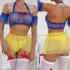 New Sexy Anime Cosplay Outfits Women Sexy Lingerie Erotic Fantasy Sheer Underwear Halloween Adults Oleplay Costume Porn Sex Set