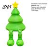 Matte Finish Tree Decor Christmas Figurine with Articulated Legs, 3D Printed Xmas Easy Care TreeDecoration Statue, Mini Desk Decoration for