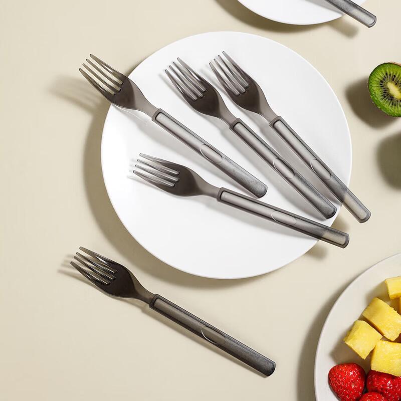 Meiliya Disposable Food Forks (150 Pieces)