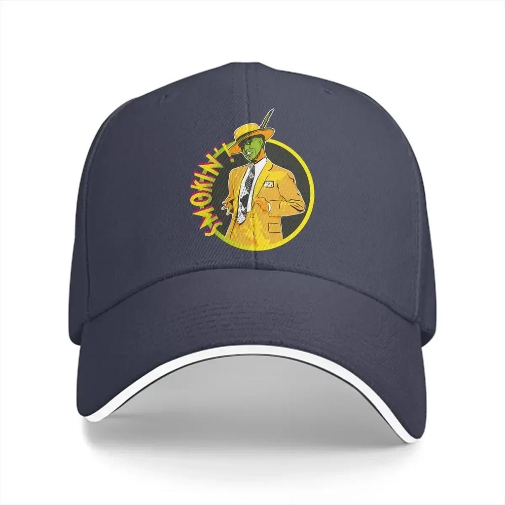 Washed Mens Baseball Cap these are the 90s Trucker Snapback Caps Dad Hat The Mask Movie Golf Hats