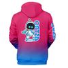 Astro Bot Anime Mikina Streetwear 3D Mikina s kapucí Pánská Dámská Cosplay Sportovní