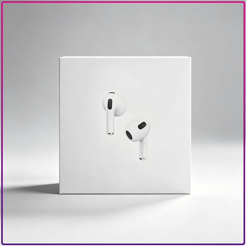 Spatial Audio Bluetooth Wireless Earbuds AirPods 3 Design Touch Sensor Clear Voice Call Portable Charging Box In Ear Sports Bluetooth Headphones