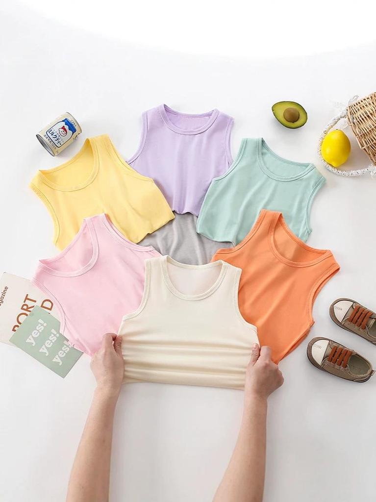 Children's Summer Modal Ice Silk Sleeveless Vest