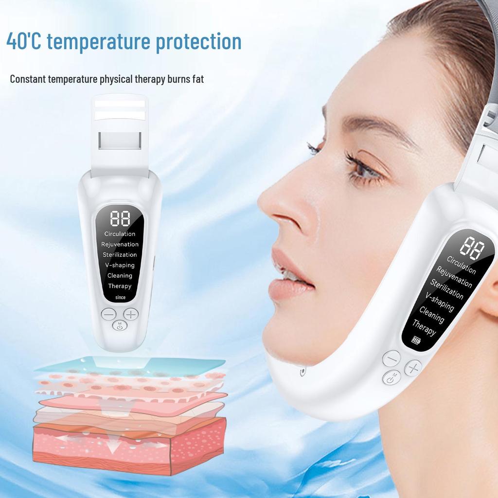 EMS Facial V-Line Massager: Microcurrent Lifting Beauty Mask