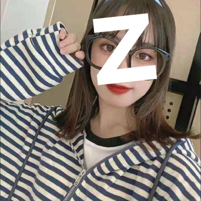

Women s Striped Zip-Up Hooded Cardigan - Spring/Autumn 2022 - Loose, Trendy Korean Style Short Jacket XL синий