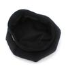 New trendy brand beret fashionable versatile face small literary painter hat classic black autumn and winter retro octagonal hat