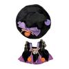 Halloween Doll Clothes Set Plush Baby Clothes, Pumpkin  Hat (Doll Clothes , Dolls Not Included)