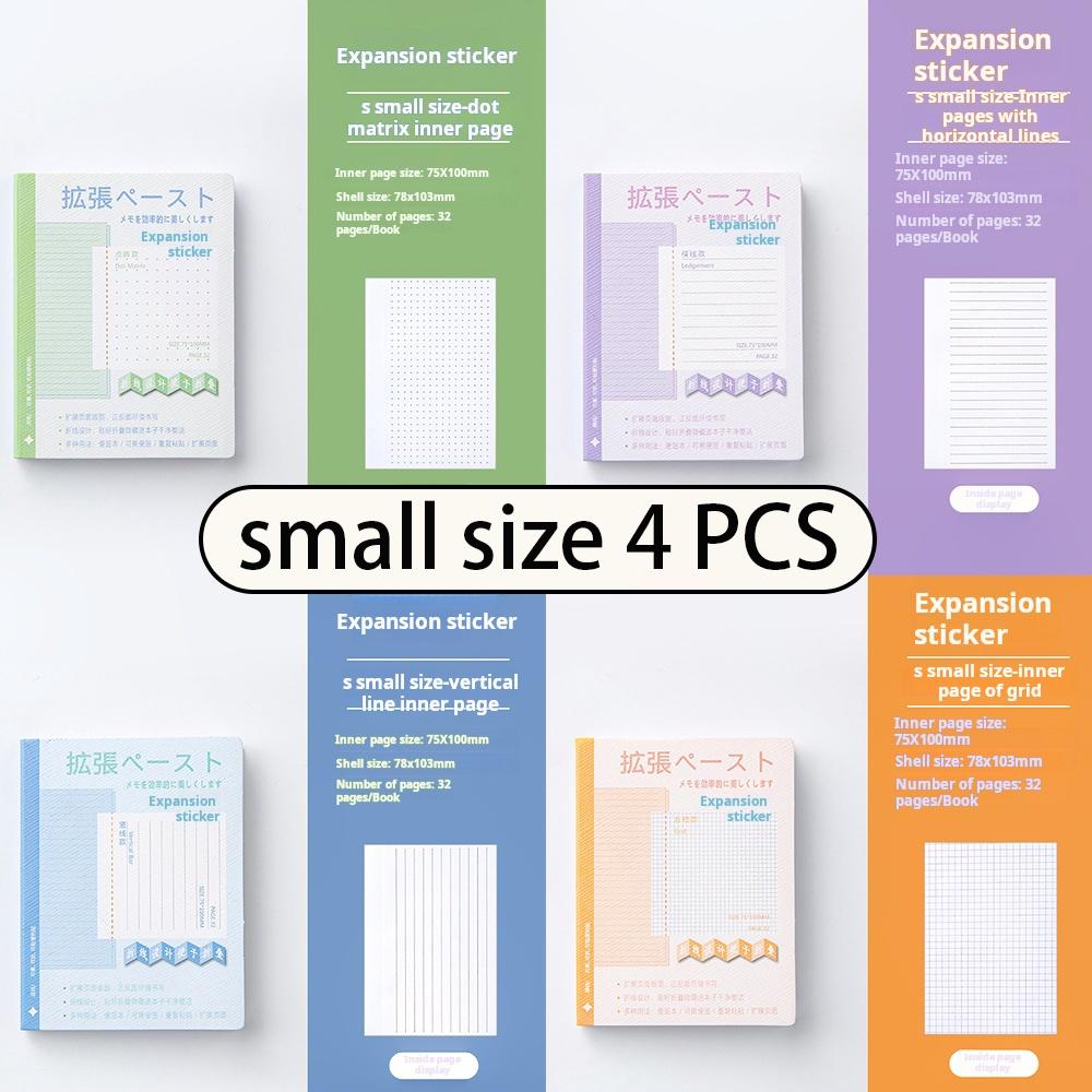 

Пользовательские расширяемые липкие заметки для студентов, минималистичный эстетический дизайн в стиле инс, клейкий блокнот-дополнение для классных заметок