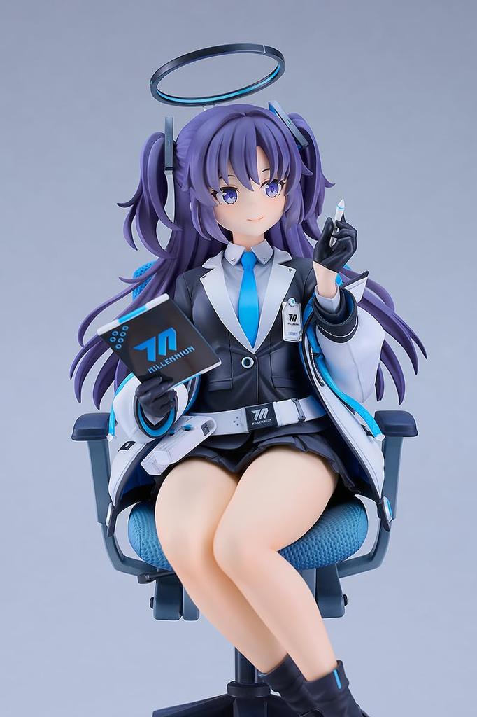 Blue Archive Yuuka Accounting Daily Life Scale Plastic Painted Finished Figure 1/7