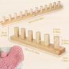 Wooden Knitting Loom Kit Thick Blanket Adjustable DIY Crafting Easy To Assemble Hand