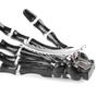 2PCS/SET Creative Design Skull Hand Bone Hairpin Gripper Ghost Skeleton Hair Clips Bone Claw Women's Fashion Hair Accessories