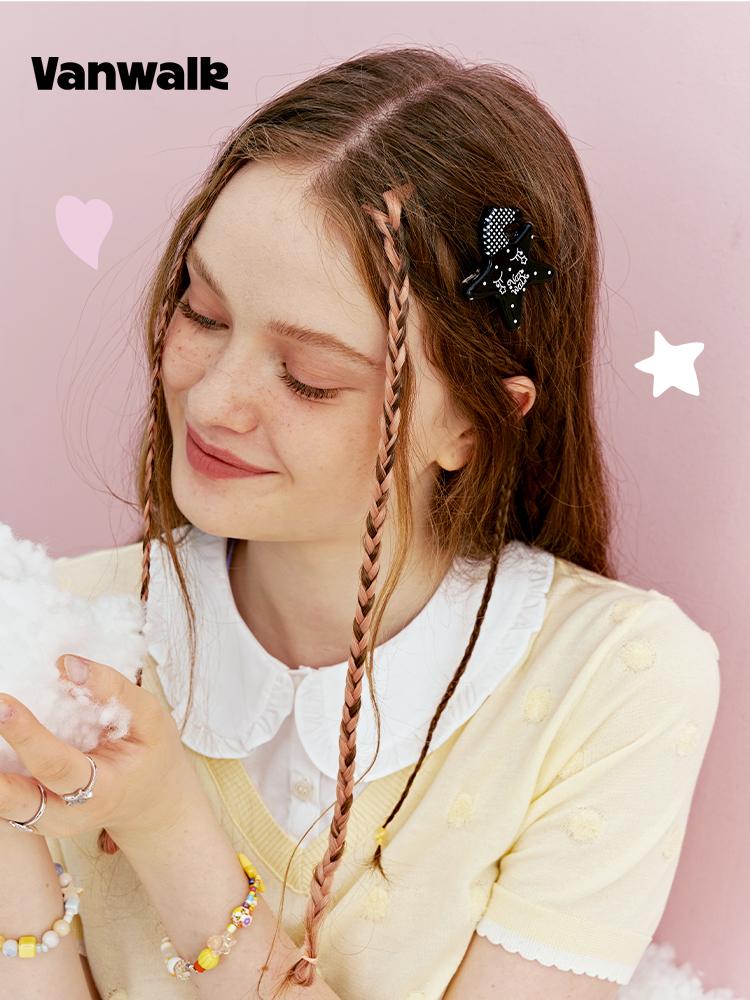 Vanwalk Sugar Star Hair Clip [Star-Black]