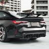 BMW M4 G82 Dry Carbon Fiber Rear Lip Corner Bumper Diffuser 3D Style.