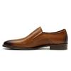 Men'S Leather Shoes Hollow Leather Men'S Shoes Summer One Pedal Business Casual Shoes Soft Sole Breathable Pointed British Dress Shoes